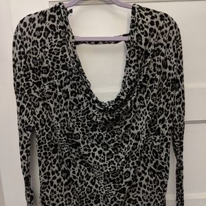 Express Long Sleeve Scoop neck top